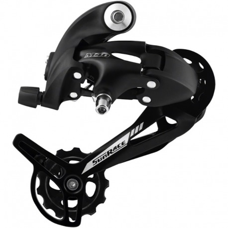 SUNRACE M41 7/8V 34D DERAILLEUR BOITE LONG DM NOIR