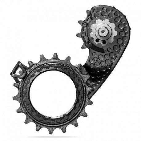 CAGE DE DERAILLEUR ABSOLUTE BLACK HOLFOCAGE SHIMANO 9200 CARB.BLACK