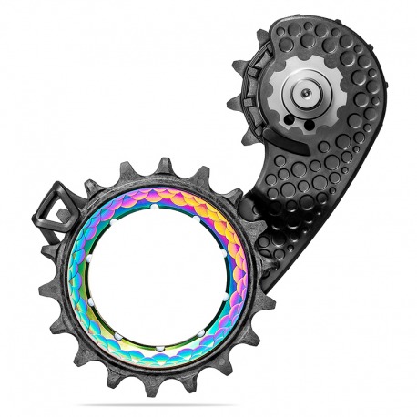 CAGE DE DERAILLEUR CREUSE NOIRE ABSOLUE SHIMANO 9200 CAR.ARCOI