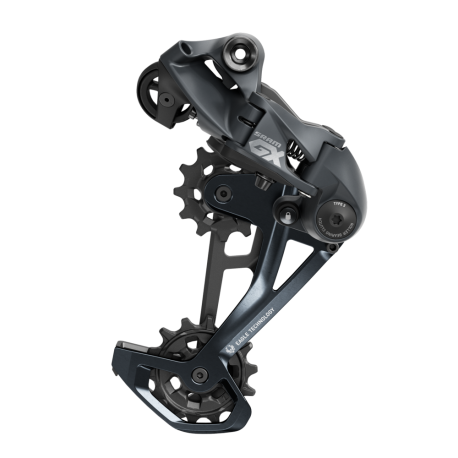 Dérailleur arrière Sram GX Eagle X-Actuation 12-s, aluminium/acier, gris, long, max.52Z.