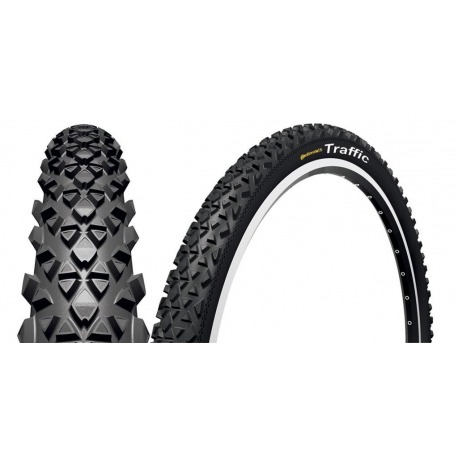 Pneu Continental Traffic 2.1 26x2.10" 54-559 noir/noir