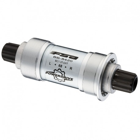 BOÎTIER DE PÉDALIER FSA POWER DRIVE BB8420 68x118mm ARGENT