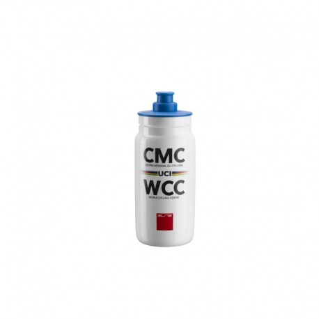 BOUTEILLE ELITE FLY WORLD CUP WCC UCI BLANC 550 ml