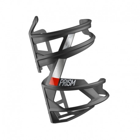 PORTE BIDON LATERAL ELITE PRISM CARB.MATE ROUGE DROITE