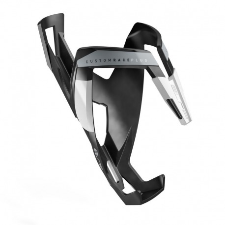 PORTE-BIDON ELITE CUSTOM RACE PLUS NOIR MAT/BLANC