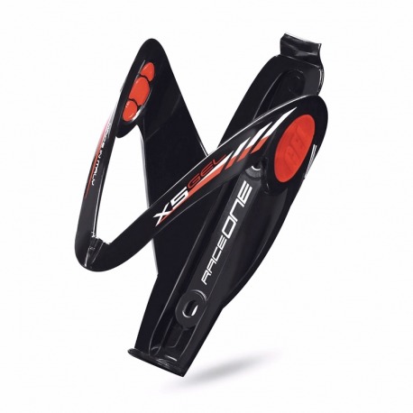 PORTE-BIDON RACE ONE FIBER X-5 NOIR/ROUGE