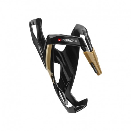 PORTE-BIDON ELITE CUSTOM RACE PLUS NOIR BRILLANT/BEIGE