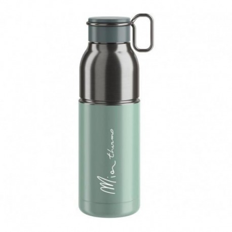 BOUTEILLE THERMIQUE ELITE MIA 550 ml VERT/ARGENT