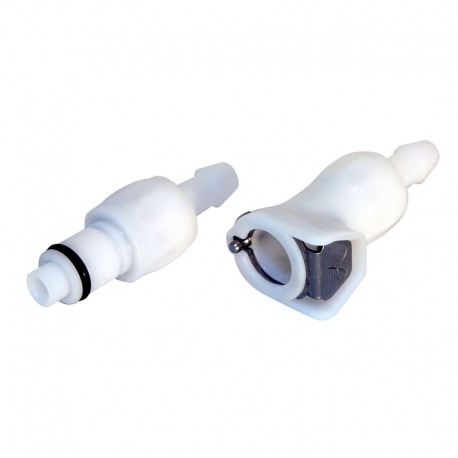 BUSE USWE 45º P/FLEXIBLE HYDRAULIQUE AVEC FERMETURE TOURNANTE