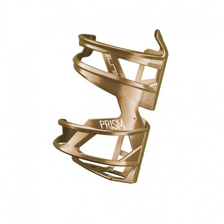 PORTE-BIDON ELITE PRISM GAUCHE CARBONE OR METAL