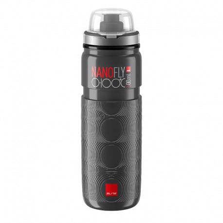 BOUTEILLE ELITE NANO FLY 0-100º GRIS FONCÉ 500ml