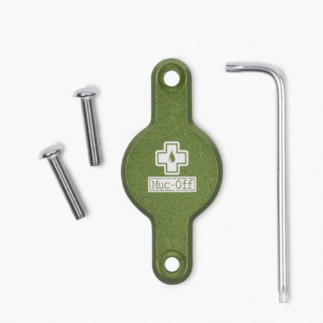 MUC-OFF SECURE TAG SUPPORT POUR APPLE AIRTAG LOCATOR TO BIDON CAGE VERD