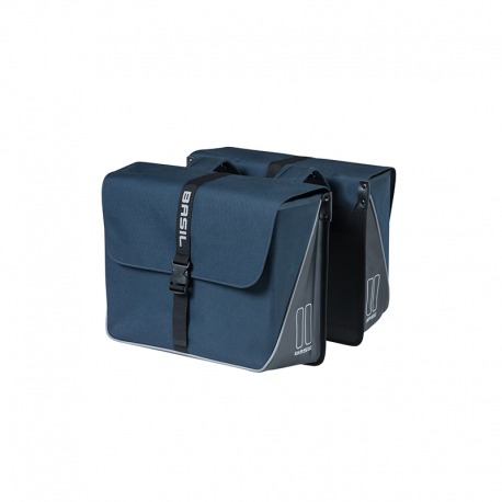 SACOCHES BASIL FORTE REFLECT.BLEU WATERPROOF 35L