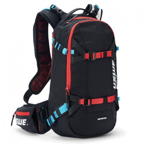 SAC À DOS USWE POW 16 HYDR.3L THERMO CELL NOIR/ROUGE