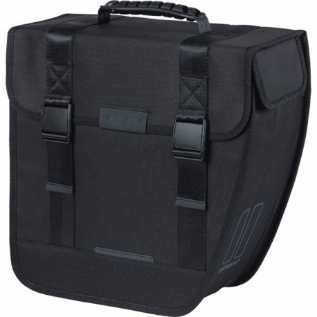 SACOCHE DROITE BASIL TOUR MIK 14L POLYESTER IMPER. NOIR