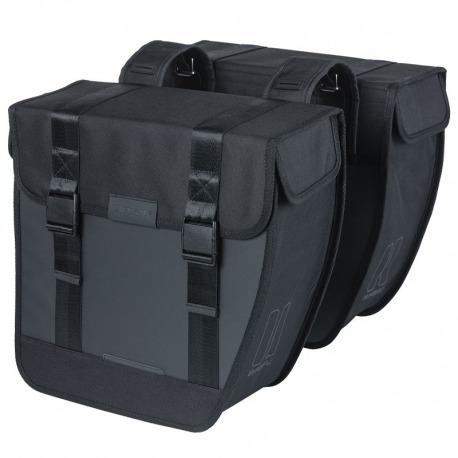 SACOCHES BASIL TOUR XL WATERPROOF 28L IMP.POLI.NEG