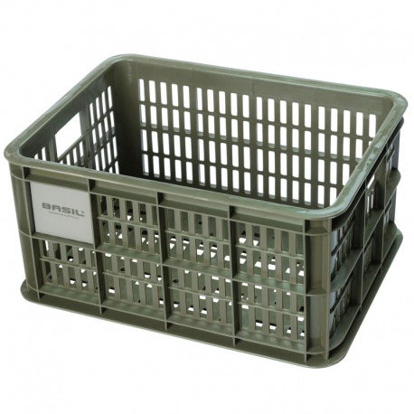 PANIER BASILIC CRATE S 17.5L PLASTIQUE VE.29x39.5x20.5