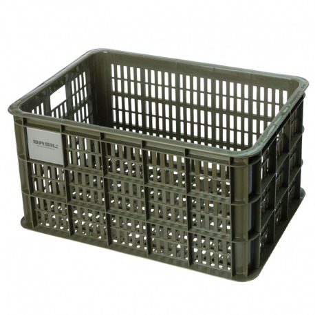 PANIER BASILIC CAISSE L 17.5L VERT PLASTIQUE 34x40x25