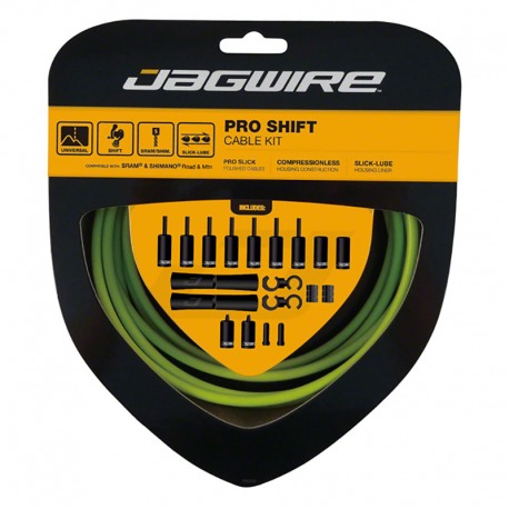 KIT DE CABINE DE DÉRAILLEUR AVANT/ARRIÈRE JAGWIRE PRO/CACHE SRAM/SHIM.VE