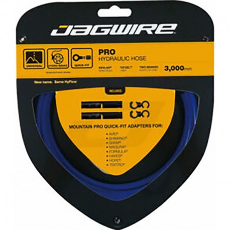 JAGWIRE GAINE HYDRAULIQUE RENFORCÉE KEVLAR BLEU