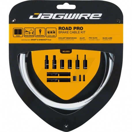 CAB KIT/Frein Housing JAGWIRE PRO FRONT/REAR SRAM/SHIM.CAR.BL