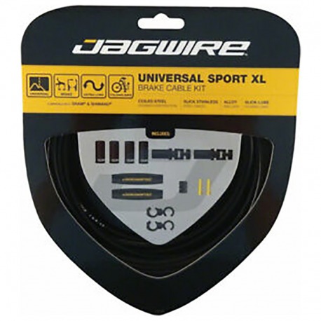 CAB KIT/Couvercle AV/CHANGEMENT JAGWIRE SPORT XL AVANT/ARRIERE UNIV.N