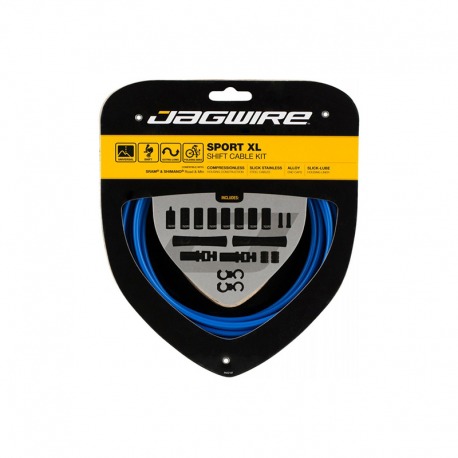 JAGWIRE SPORT XL GAINE ET CÂBLE (SR/SH/CAMPA) BLEU
