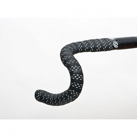 RIBBON SET BIKE RIBBON DROPS PERFORÉ NOIR/BLANC