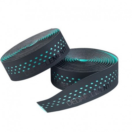 SET DE RUBAN DE GUIDON DEDA PRESA NOIR/TURQUOISE