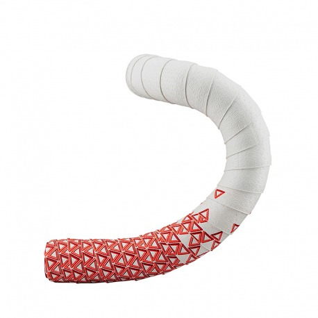 DEDA DOUBLE COUCHE GUIDOLINE SET 2.5 BLANC/ROUGE