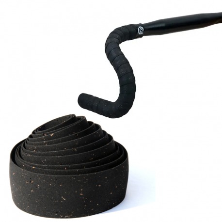 BIKE RIBBON CORK GEL 14 NOIR JEU DE RUBAN DE GUIDON