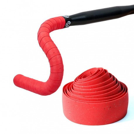 BIKE RIBBON LIÈGE GEL 44 ROUGE JEU DE RUBAN DE GUIDON