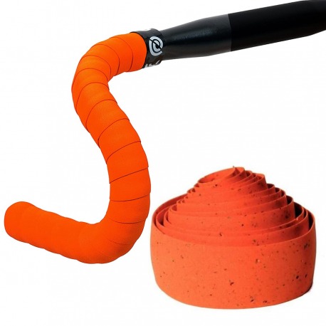 BIKE RIBBON LIÈGE GEL 16 ORANGE JEU DE RUBAN DE GUIDON