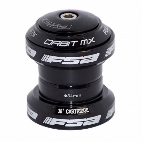 JEU DE DIRECTION CONVENTIONNEL FSA ORBIT MX 1-1/8 NOIR