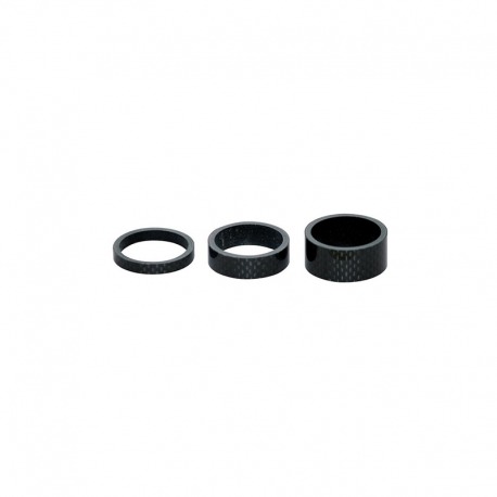 EXTENSION DE JEU DE DIRECTION HERGO 1-1/8 10mm CARB. (10UDS)