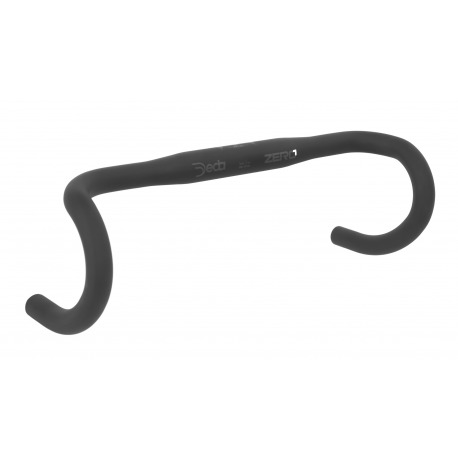 GUIDON DEDA ZERO 1 RHM 440 MM 31.7 NOIR MAT/NOIR