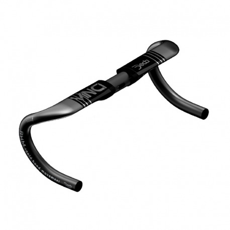GUIDON DEDA VINCI CARBONE 460 mm NOIR MAT
