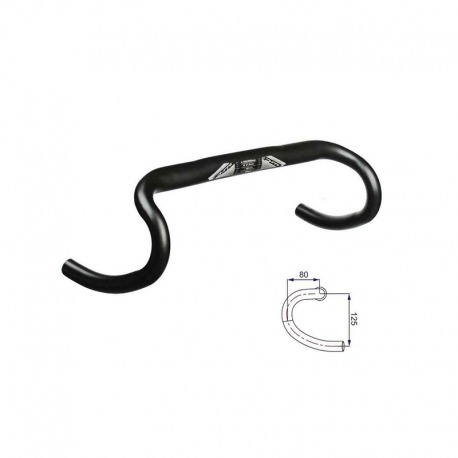 GUIDON FSA ADVENTURE COMPACT 420mm 31.8 ALU.N/BL