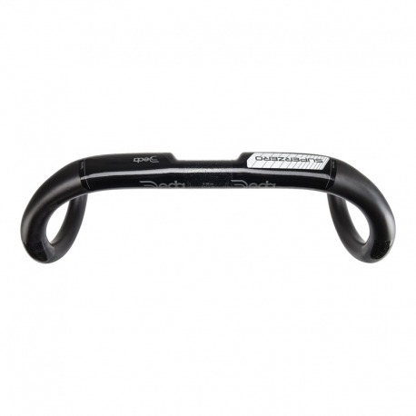 GUIDON DEDA SUPERZERO DCR DI2 420 31.7 CARB.BLANC