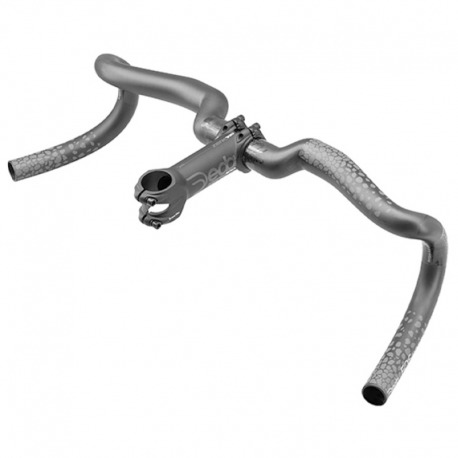 GUIDON DEDA GERA 460mm 31.7 16º CARB.NOIR.MAT/BRI