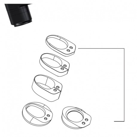 KIT D'ENTRETOISE DE GUIDON WING