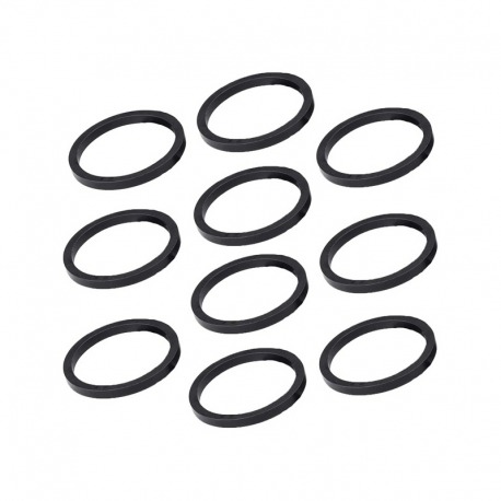 JEU D'ENTRETOISE DE TUBE DE DIRECTION 1-1/8 3mm ALUMINIUM NE (10U)