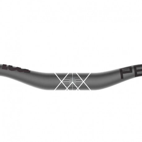 GUIDON DEDA MUD PEAK 31.7 780mm PLAT AL.NOIR