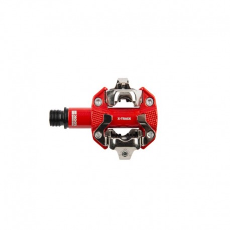 PEDALES LOOK VTT X TRACK CRMO ROUGE