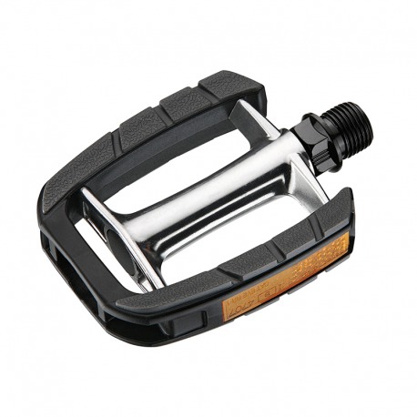 PÉDALES VP CITY AXE ANTIDÉRAPANT BORE 7mm NOIR