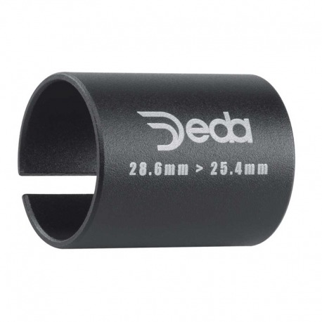 ADAPTATEUR DE POTENCE DEDA TUBE FOURCHE.28.6-25.4 NOIR