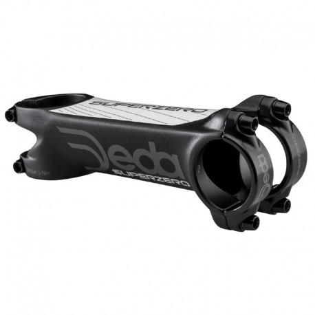 TIGE DEDA SUPERZERO 120 1-1/8 31.7 8º ALUM.NE/BLA