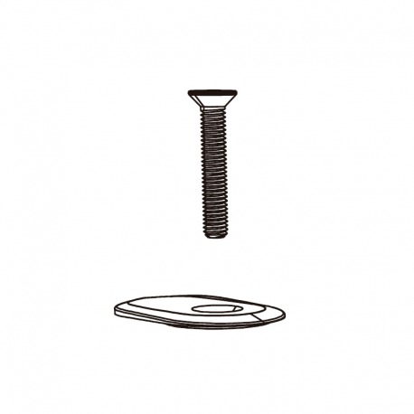 COUVERCLE DE DIRECTION ASSISTEE SUPERBOX AL.TOR.M6x35