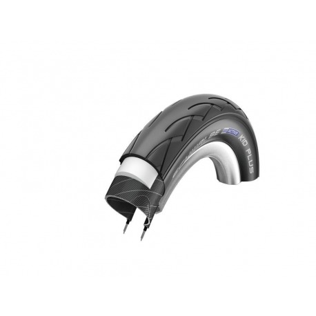 Pneu Schwalbe Kid Plus HS 413 14x1.75" 47-288 BR Noir TSkin PG NMC