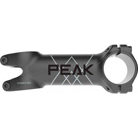 POTENCE DEDA MUD PEAK 110mm 1-1/8 31.7 6º AL.NOIR